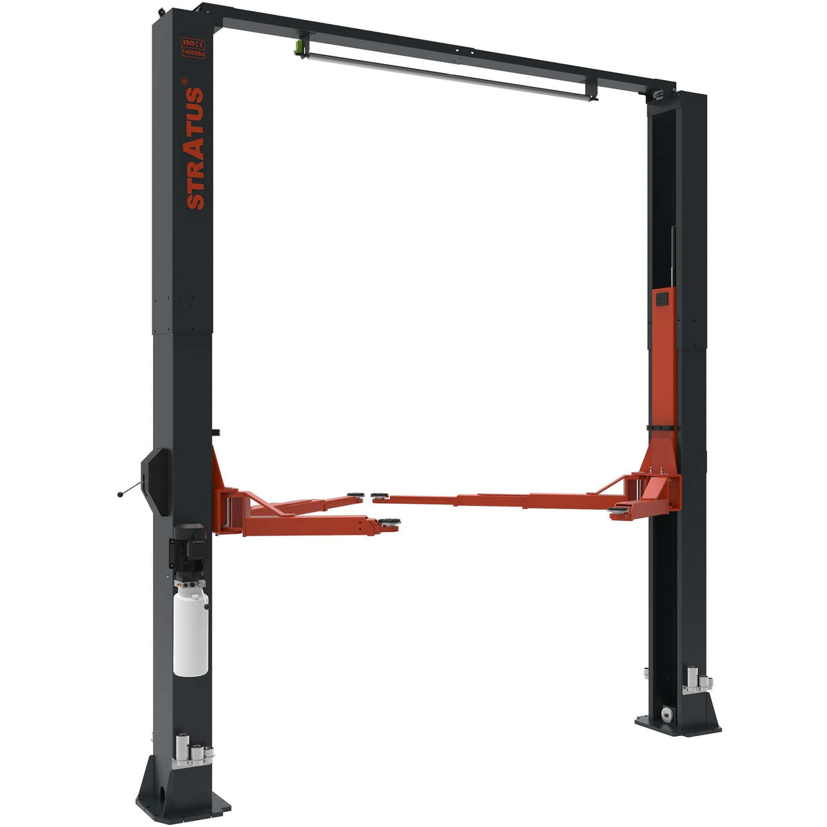Stratus SAE-C14X 14,000 Lbs Overhead Clear Floor Two Post Lift