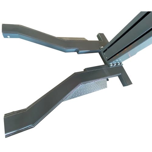 Stratus SAE-S66M 6,600 Lbs Mobile Single Post Lift, Manual Safety Lock Release