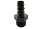Joiner for 1/2" Irrigation Pipe with 3/4" BSPM Thread