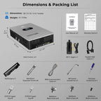 SunGoldPower 12KW 48V All in One Off Grid Solar Inverter
