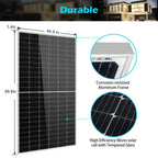 SunGoldPower 550W Monocrystalline PERC Solar Panel