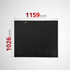 Sunman 200W eArc Black Square Flexible Solar Panel - Junction Box Underneath
