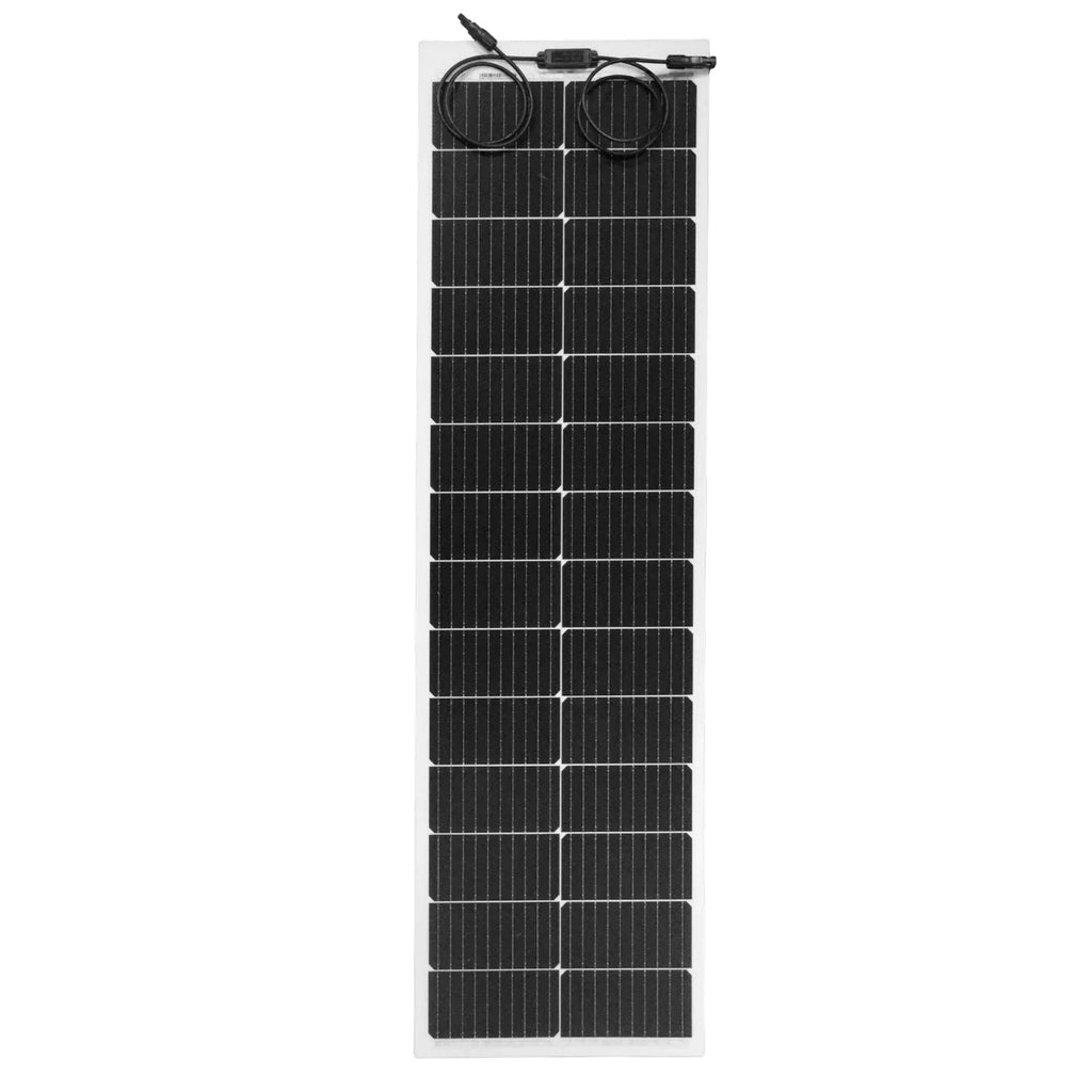Sunman 100W eArc Narrow Flexible Solar Panel w/ Victron 20A BlueSolar PWM Charge Controller