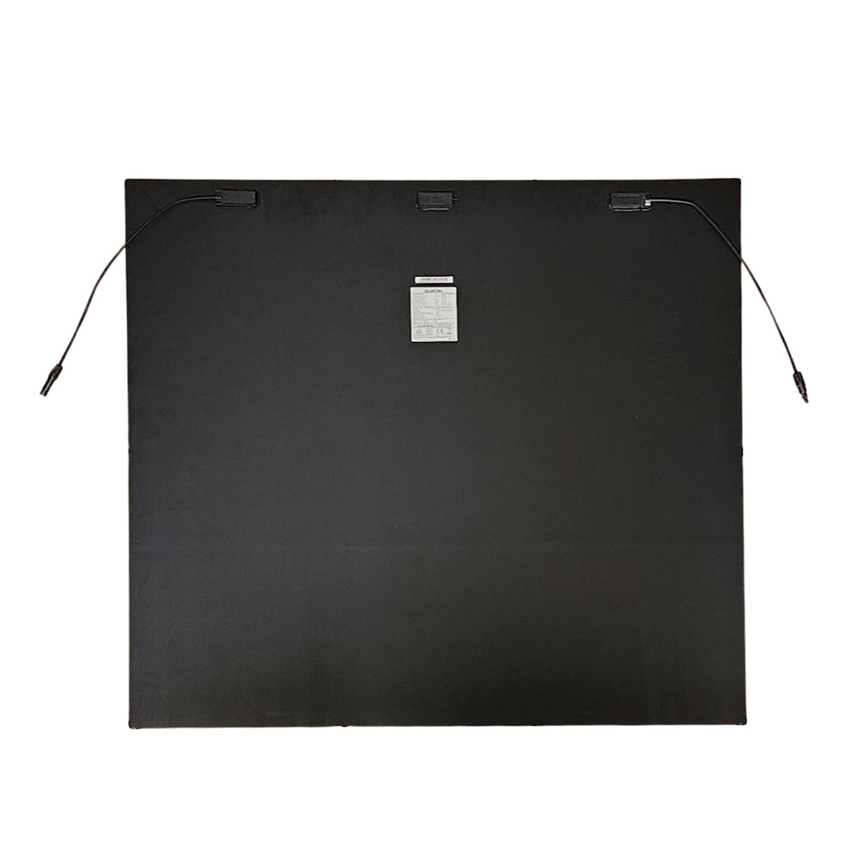Sunman 200W eArc Black Square Flexible Solar Panel - Junction Box Underneath