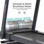 Slim Interactive Auto Incline Smart Foldable Treadmill