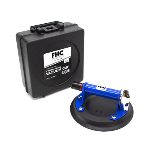 FHC 8" Pump Action Vacuum Cup Black - SVC8