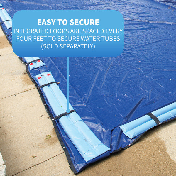 20' x 44' Rectangle 15 Year  In Ground Pool Winter Cover