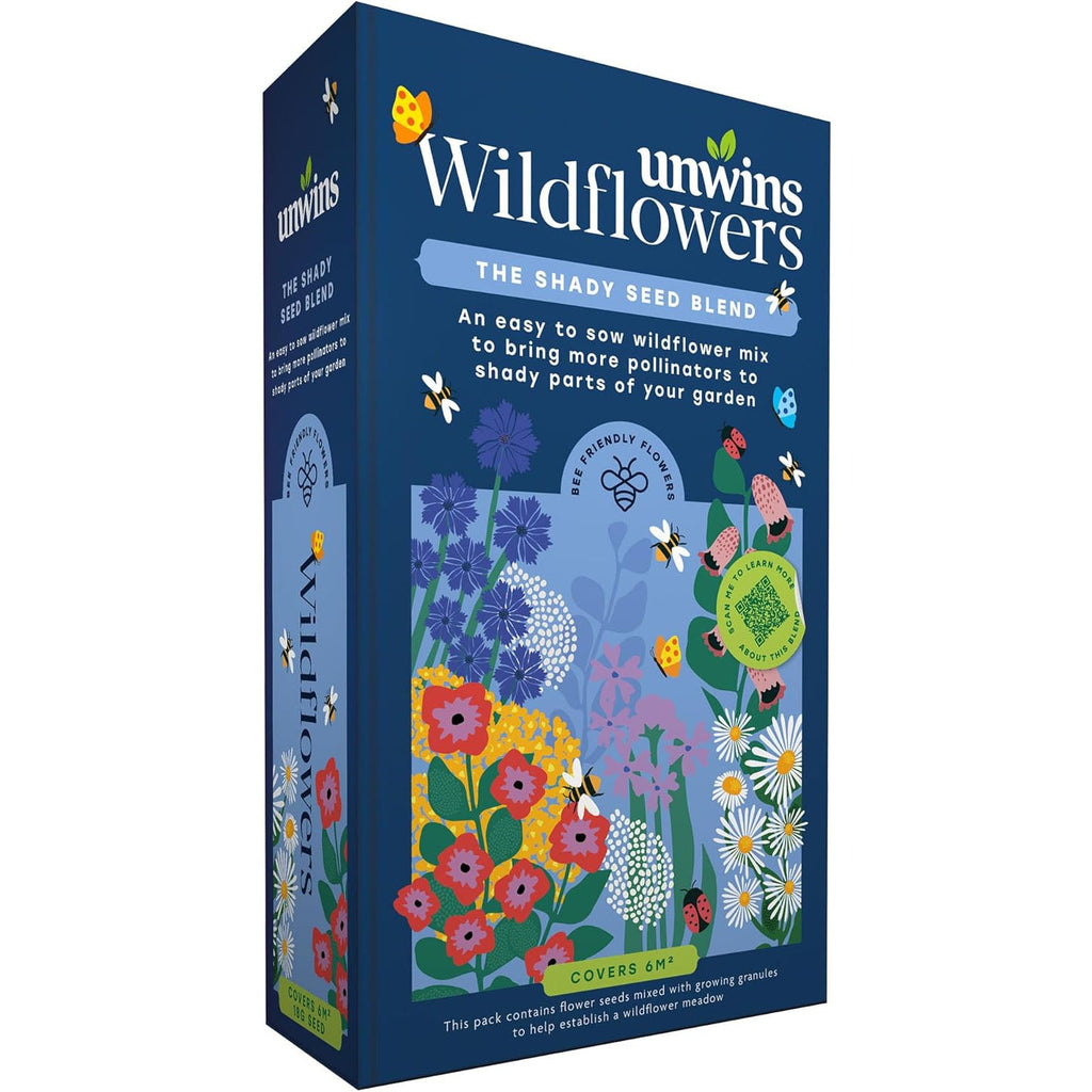 Westland Unwins Shady Wildflower Seed Shade Garden Mix 1.2kg | 3.6kg