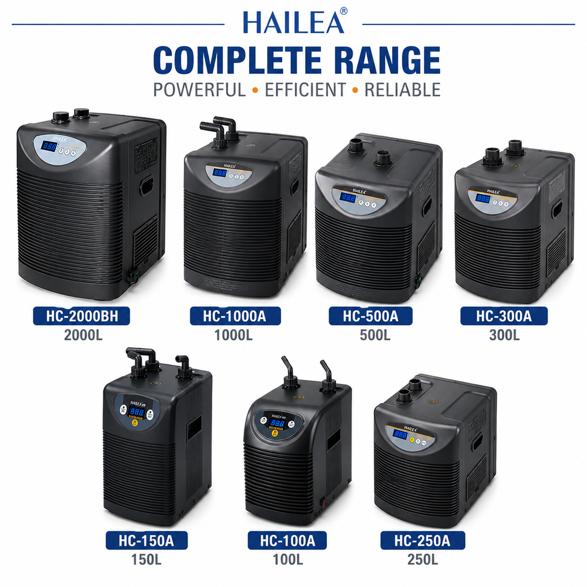 Hailea Aquarium Chillers – Reliable Temperature Control for Marine & Tropical Aquariums