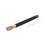 FHC Toyo Straight Tap Wheel Glass Cutter [Brass Handle] - T0Y17BV