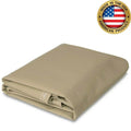 18 oz. Super Vinyl Tarp - Tan - 12' x 20'