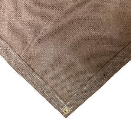 Tan 86% Super Shade Mesh Tarp 12' x 20'