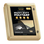 Tan Poly Tarp 16' x 20' - Case Of 3