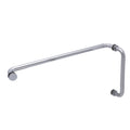 FHC 8" x 24" Pull Handle/Towel Bar Combo with Metal Washers