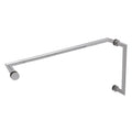 FHC 6" x 24" Mitered Pull / Towel Bar Combo