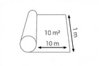 Cork Underlay Roll 2 MM x 1 M x 10 M Length Soundproof Thermal Insulation Sheet 10 m²