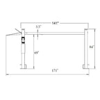 Triumph NSS-8SQ 8,000 lb 4-Post Storage (Classic, Shorter Length)