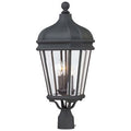 Open Box - The Great Outdoors 8696-66 3 Light Post Light from the Harrison Collection