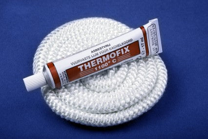 Thermofix & Thermocoll Heat Resistant Adhesive – Stove Rope & Fire Seal Glue (Up to 1100°C)