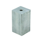 FHC Concealed Mounting Lug 1-1/2" Square - Mill Stainless - THS15CM
