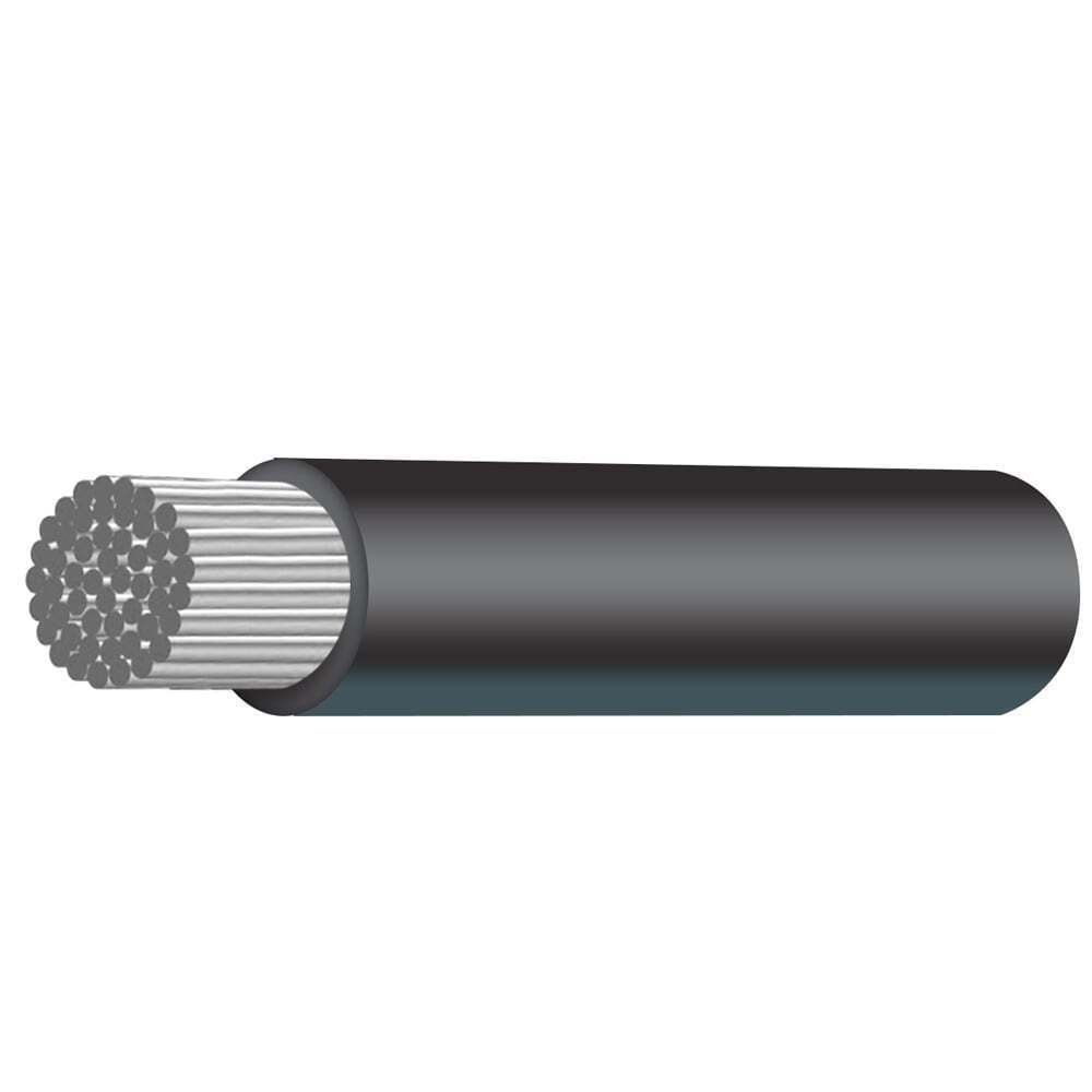 30m Roll of 2B&S (32mm²) Black Single Core Marine (Tinned) Cable