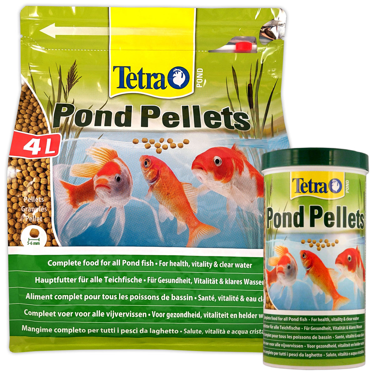 Tetra Pond Medium Pellets 5-6mm Fish Food