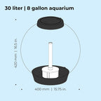 biOrb Black Classic 30 Acrylic 8-Gallon Aquarium