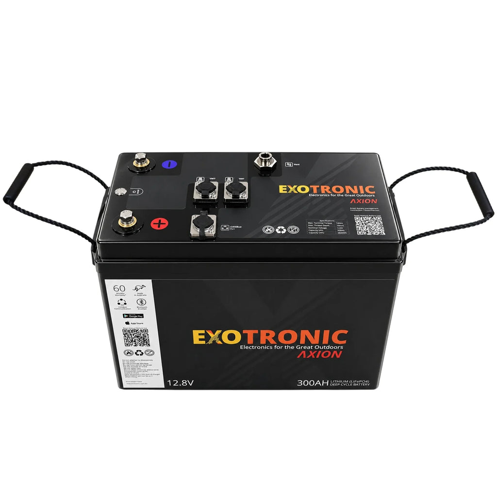 Exotronic 12V 300Ah Axion CANBus Bluetooth Lithium Battery