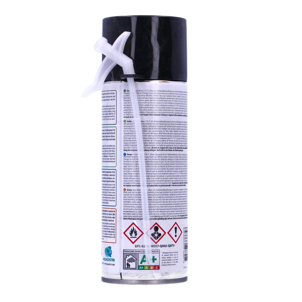 Black Scaping Foam 375ml - Safe & Durable Aquatic Solution