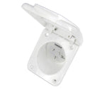 Transco 10A White Caravan Power Outlet
