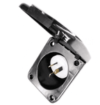 Transco 10A Black Caravan Power Inlet