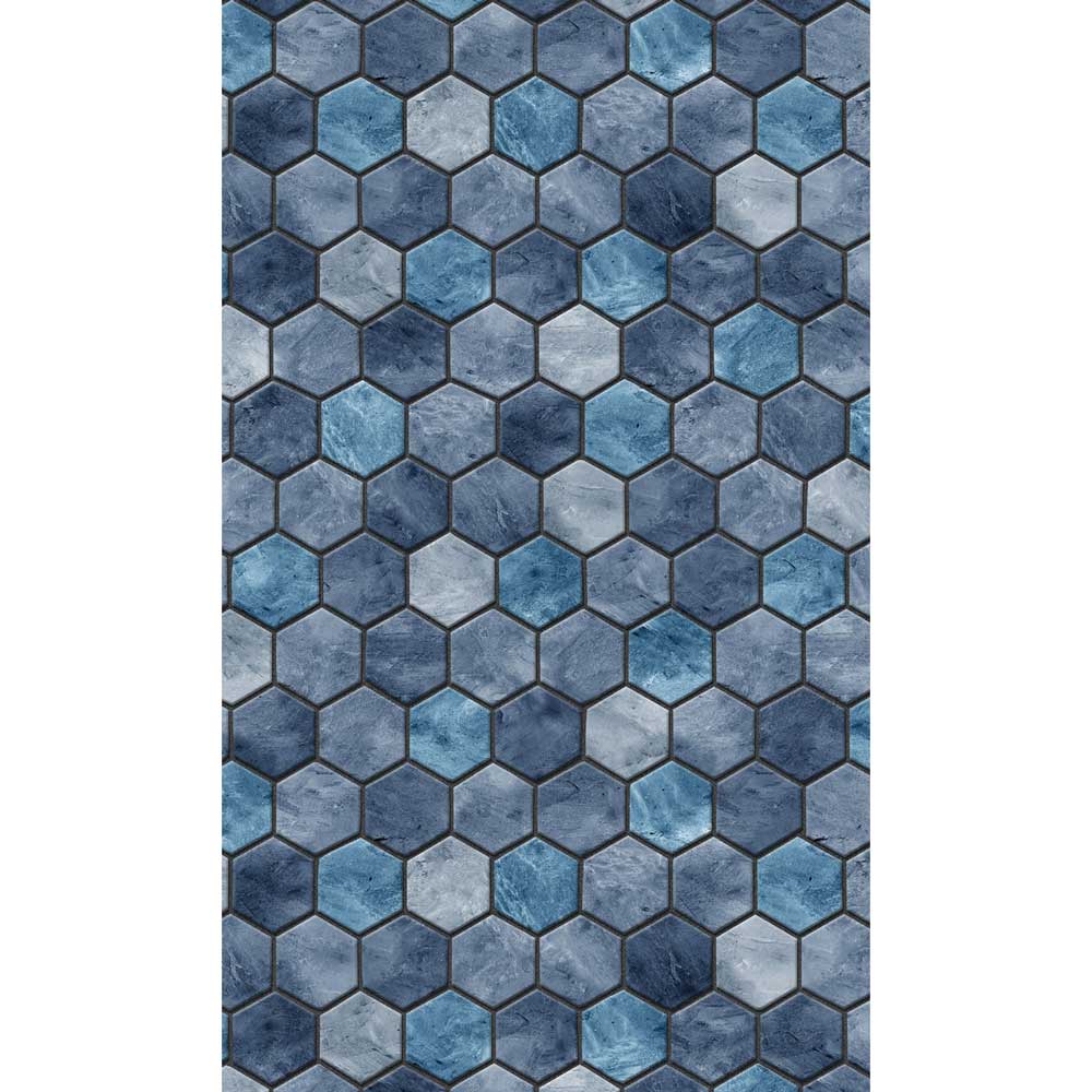 24' Round Travertine Hex 52" Uni-Bead Above Ground Pool Liner