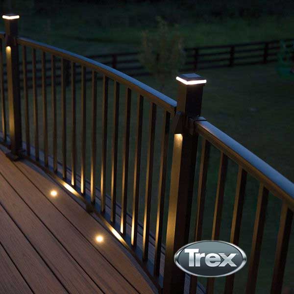 Trex Wedge Deck Post Lights