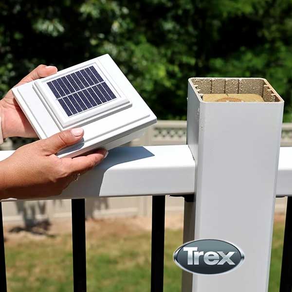Trex Solar Post Cap Lights