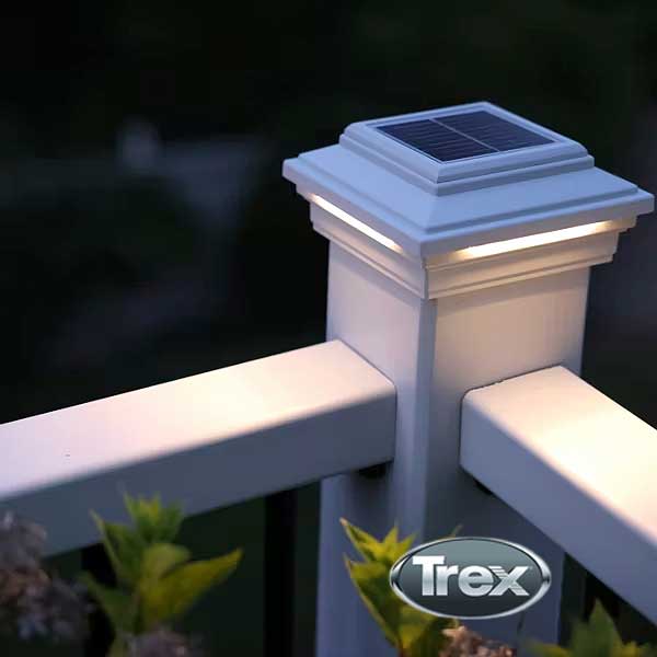 Trex Solar Post Cap Lights
