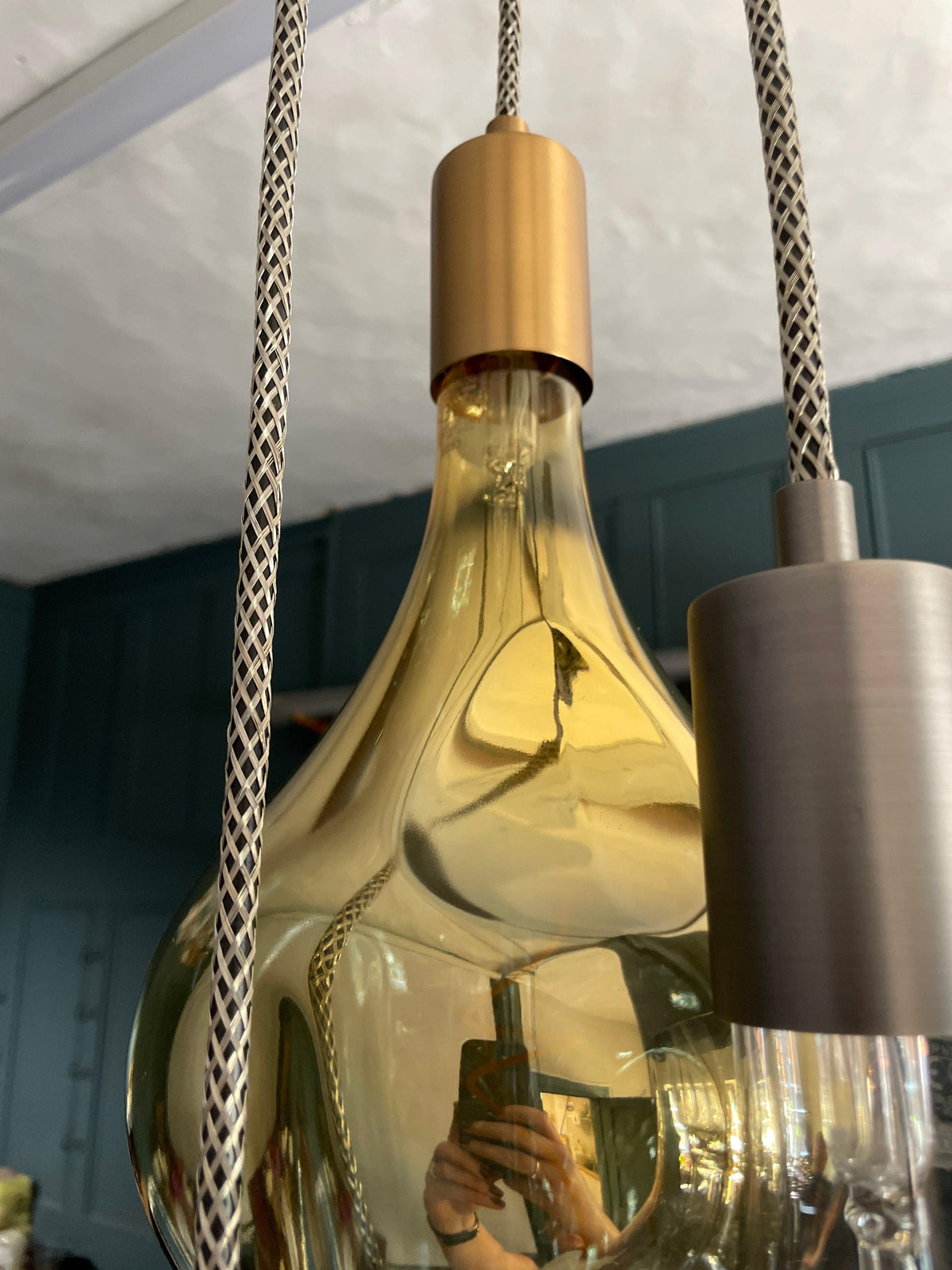 5 Light Cluster Evo Pendant Chandelier | Stairwell & High Ceiling Lighting UK