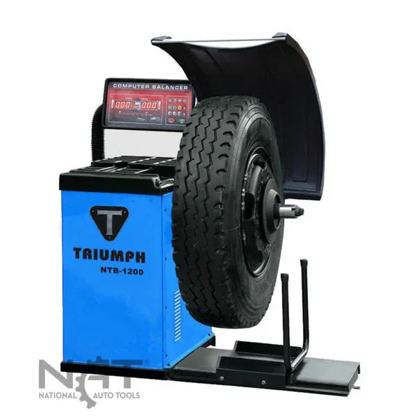 Triumph NTC-690 Heavy-Duty Truck Tire Changer + NTB-1200 Wheel Balancer Combo