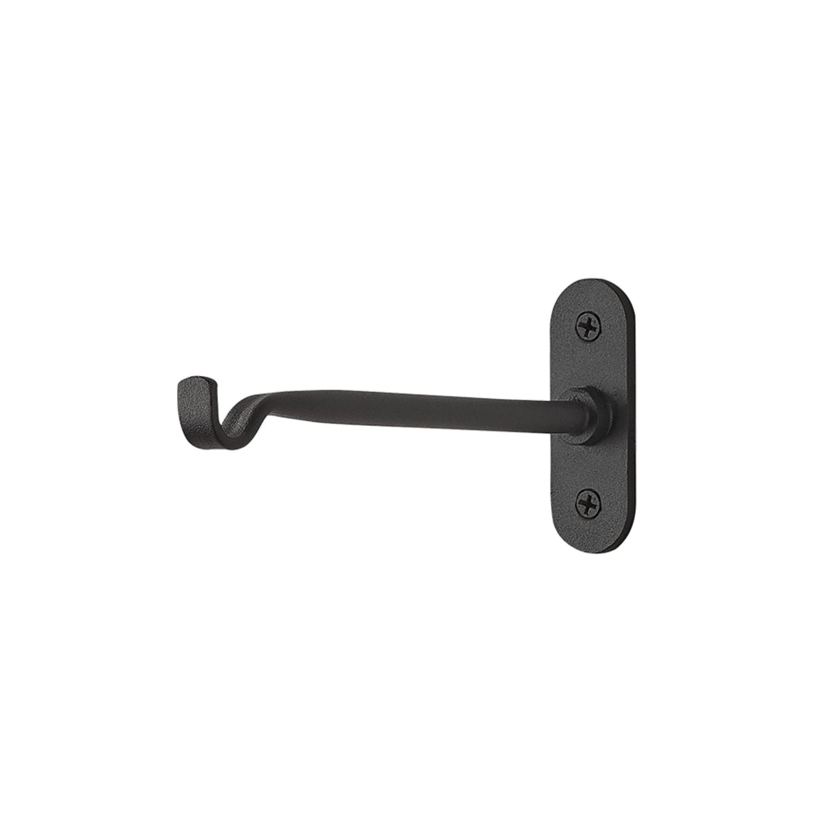 Troy Maltby Small Exterior Wall Sconce Hook, Texture Black
