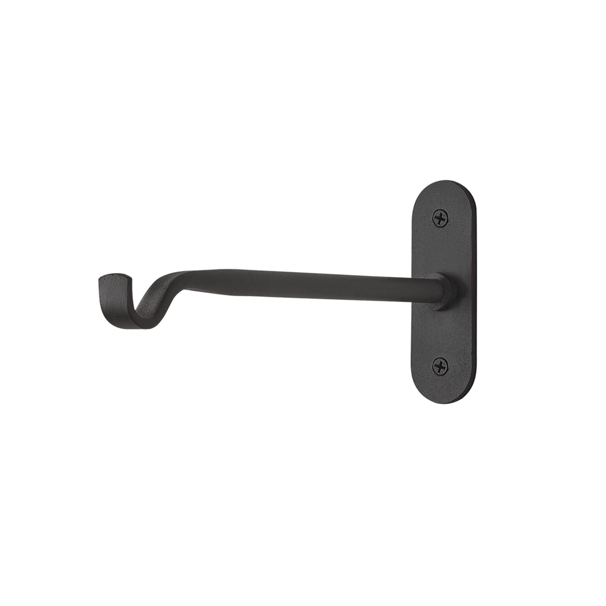 Troy Maltby Large Exterior Wall Sconce Hook, Texture Black