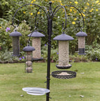Gardman Black Steel Antibacterial Seed Feeder