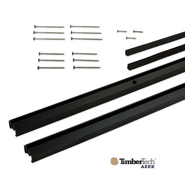 Timbertech/Azek Glass Channel Kit