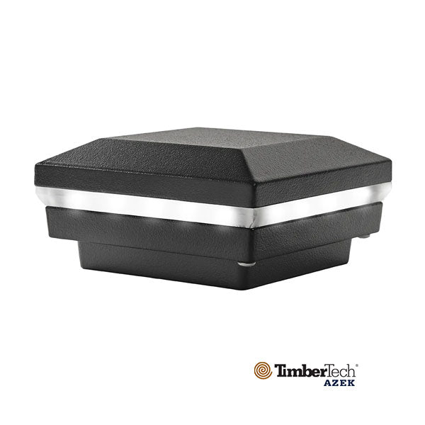 Timbertech/Azek Impression Rail Express Perimeter Post Cap Light