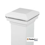 Timbertech/Azek Impression Rail Express Perimeter Post Cap Light