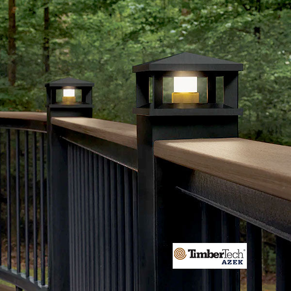 Timbertech/Azek Lantern Post Cap Lights