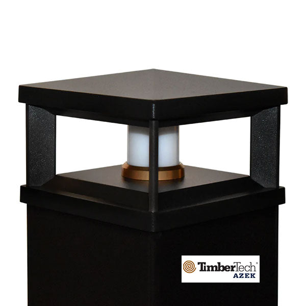 Timbertech/Azek Lantern Post Cap Lights