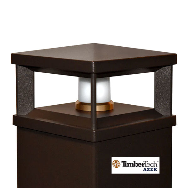 Timbertech/Azek Lantern Post Cap Lights