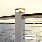 Timbertech/Azek Lantern Post Cap Lights