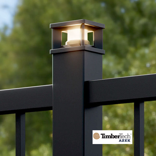 Timbertech/Azek Lantern Post Cap Lights