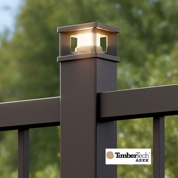 Timbertech/Azek Lantern Post Cap Lights