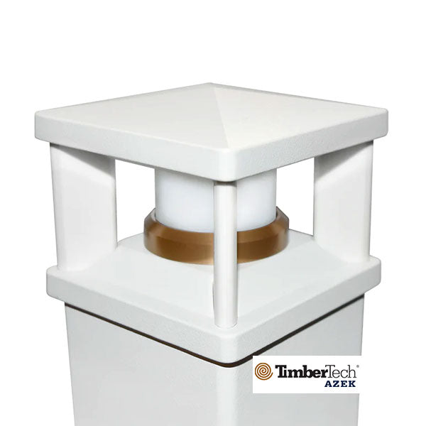 Timbertech/Azek Lantern Post Cap Lights